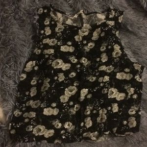 Floral tank top